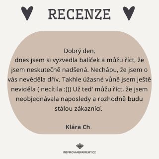 Další krásná slova od nové zákaznice 🥹🙏🏼 ❤️ Každá vaše recenze nás hřeje u srdce. 💖 Děkujeme, že nám věnujete čas a dáváte...